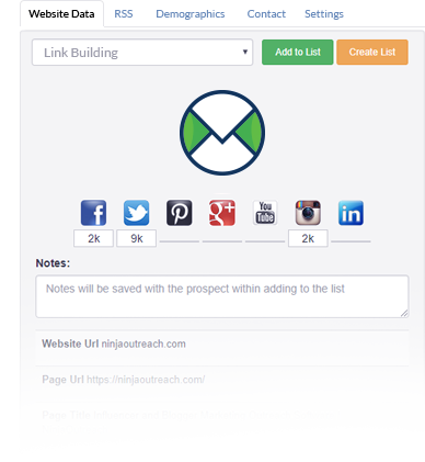 Research, Qualify, & Save Backlink Leads